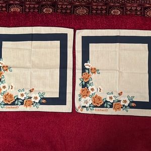 2 CACHAREL 16” square table cover bag accessory NEW